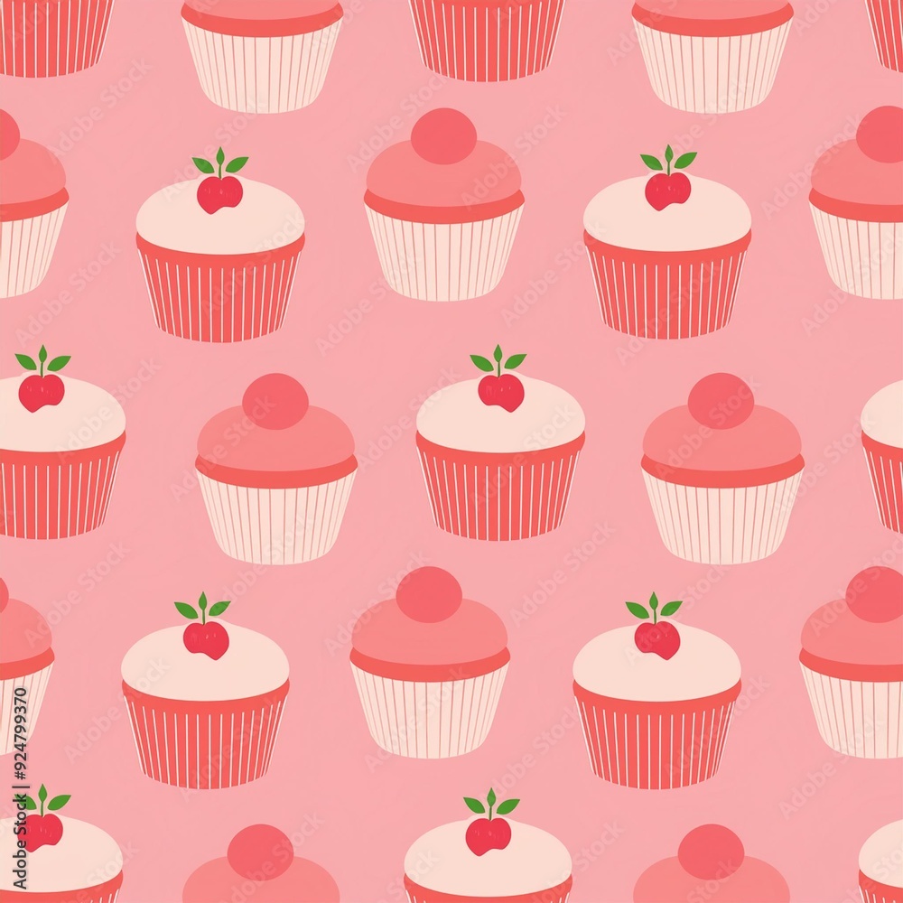 seamless cupcake pattern seamless cupcake pattern