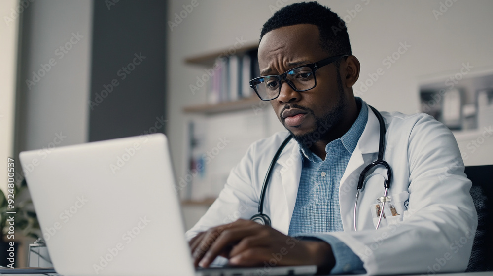 Portrait of male doctor. Portrait of male doctor.