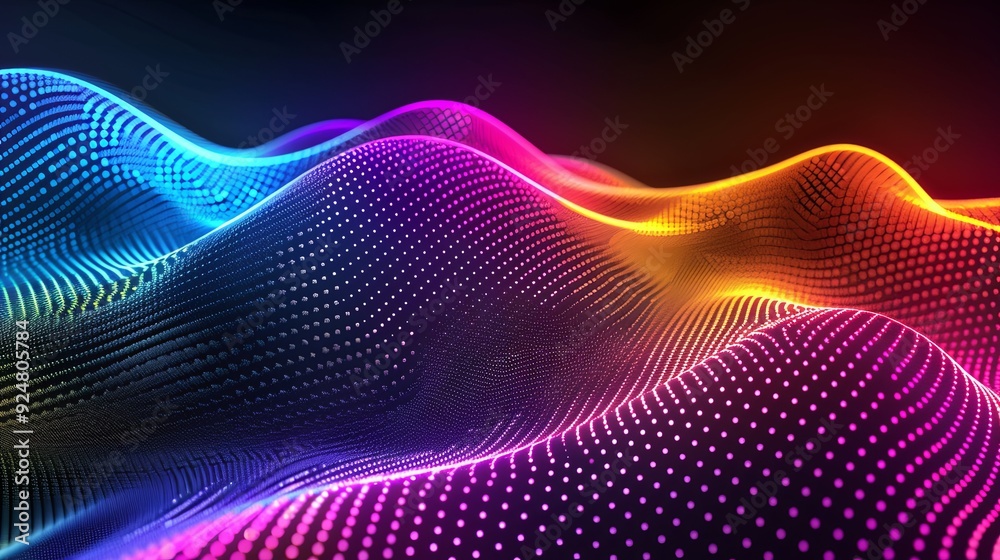 background with color abstract wave dots background background with color abstract wave dots background