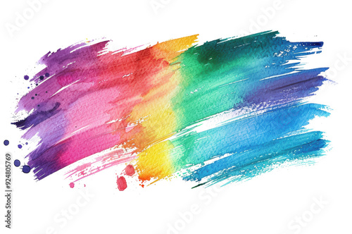 Wallpaper Mural Vibrant brushstrokes of color create a stunning abstract design against Torontodigital.ca