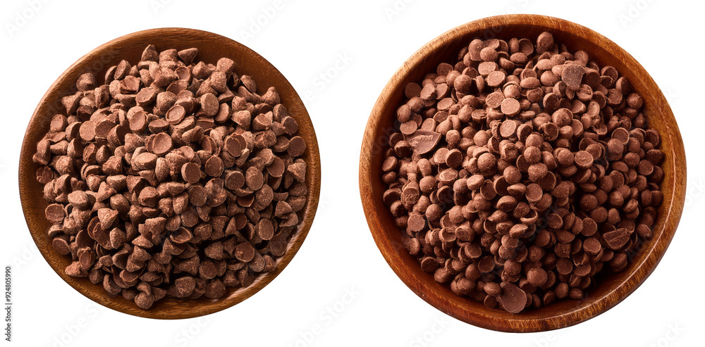 Chocolate Crunch in bowl, on transparent background Chocolate Crunch in bowl, on transparent background