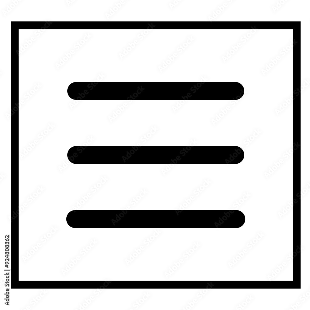 Minimalist lineal black web menu icons set, mobile menu, hamburger menu website Minimalist lineal black web menu icons set, mobile menu, hamburger menu website