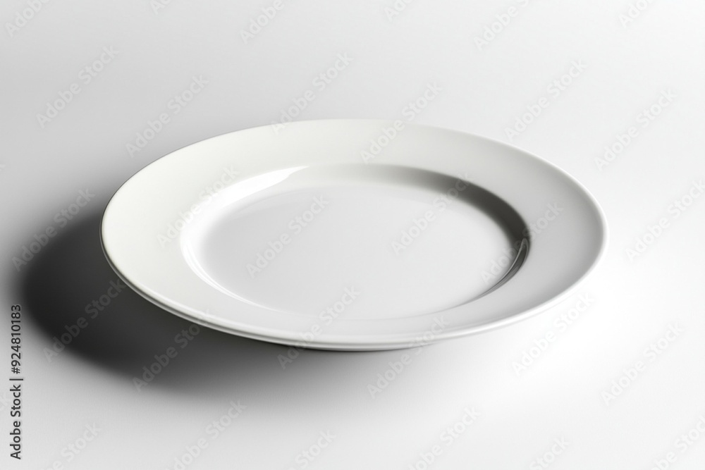 simple white plate withsmooth surface and subtle shadows, evokingsense of minimalism and elegance. simple white plate withsmooth surface and subtle shadows, evokingsense of minimalism and elegance.