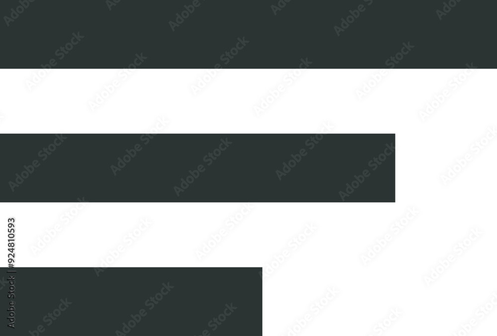 Hamburger interface menu simple line, minimal ui popup burger. Template navigation. Icon, dropdown button web symbol. Interface Design element. Vector illustration Hamburger interface menu simple line, minimal ui popup burger. Template navigation. Icon, dropdown button web symbol. Interface Design element. Vector illustration