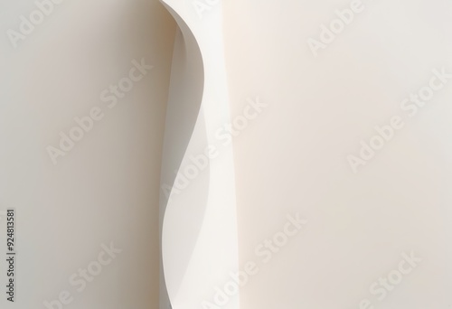 Elegant white abstract subtle gradient background