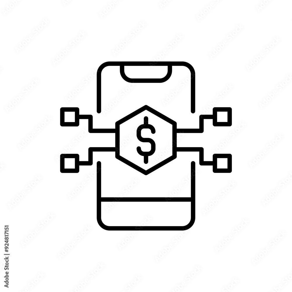 Digital asset outline icons, minimalist vector illustration ,simple transparent graphic element .Isolated on white background Digital asset outline icons, minimalist vector illustration ,simple transparent graphic element .Isolated on white background