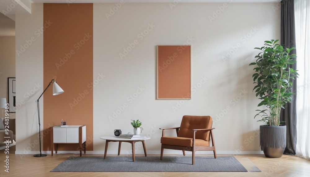 Fototapeta premium Living room interior 