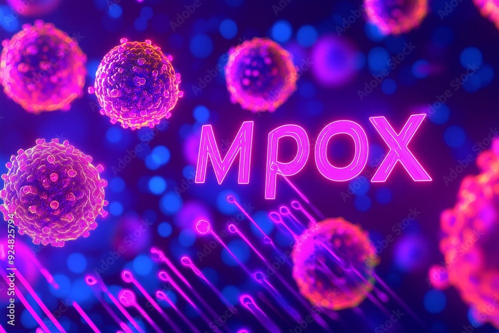 microscopic image of monkey pox virus, microscopic image of monkey pox virus,