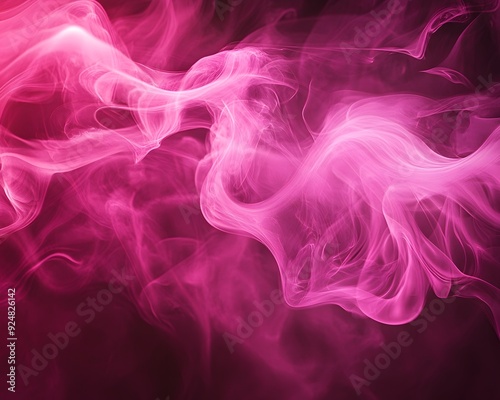 pink smoke background