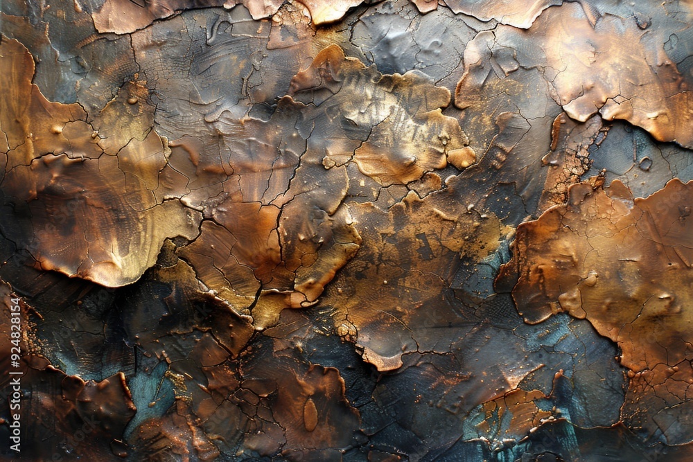 Artwork Featuring Rusted Metal Texture Artwork Featuring Rusted Metal Texture