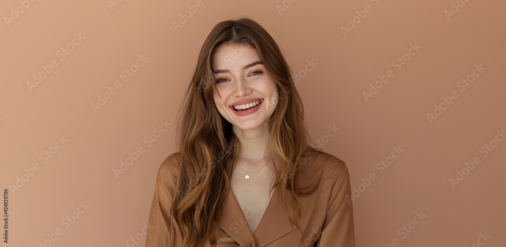 Obraz premium Effortless beauty and genuine happiness of individuals, focusing on their expressive faces and relaxed settings. The atmosphere is lighthearted and natural