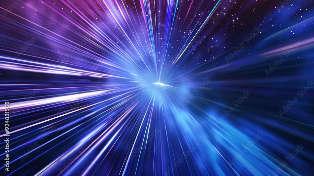 Hyperspace Travel - A Burst of Light and Color Hyperspace Travel - A Burst of Light and Color
