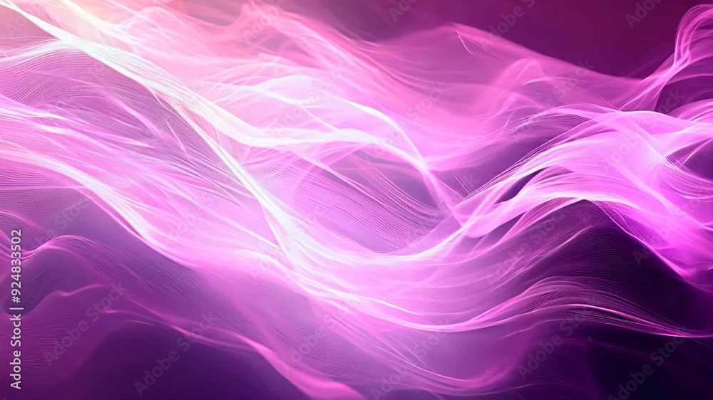 Pastel Waves of Light: Ethereal Abstract Art of Flowing Purple and Pink Hues Pastel Waves of Light: Ethereal Abstract Art of Flowing Purple and Pink Hues