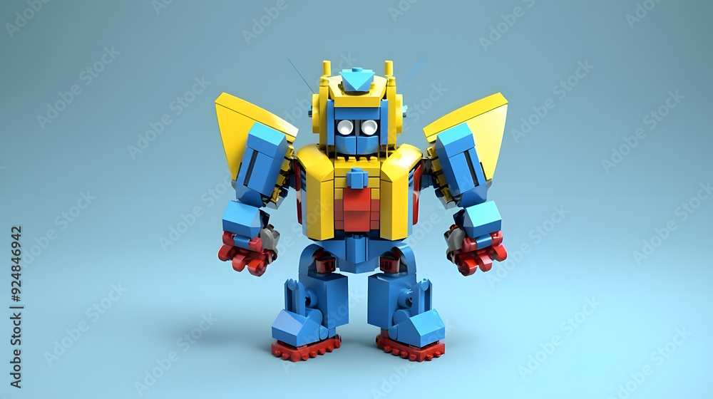 Fototapeta premium robot toy 3d