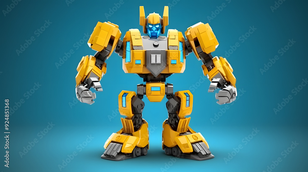 Electric Vehicle robot toy 3d Electric Vehicle robot toy 3d
