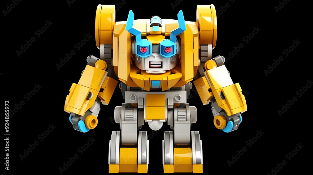 Fototapeta premium robot toy 3d