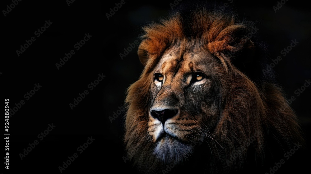 Majestic Lion Portrait Majestic Lion Portrait