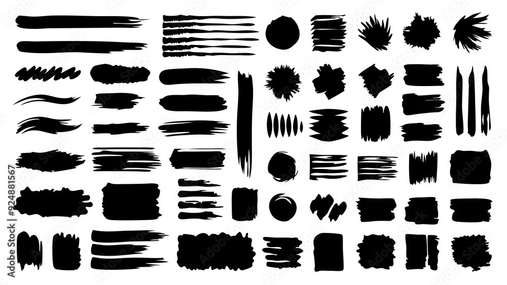 graphics of black spots of various shapes and sizes on an isolated background graphics of black spots of various shapes and sizes on an isolated background