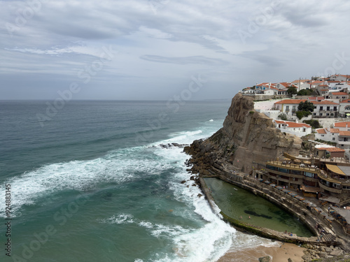 Coastal Town on a Cliffside...