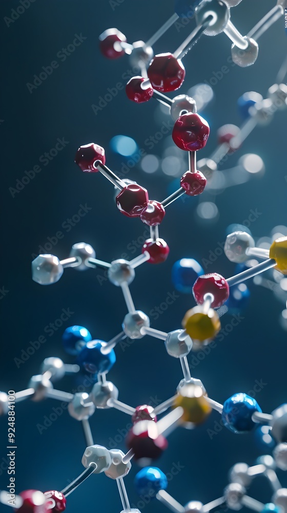 Abstract Molecular Structure. Abstract Molecular Structure.