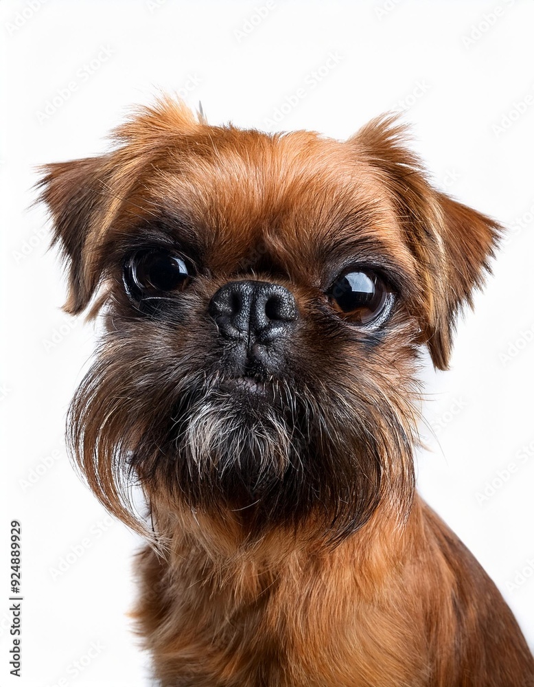 ブリュッセル・グリフォンのポートレート(Brussels Griffon portrait on white background)
ブリュッセル・グリフォンのポートレート(Brussels Griffon portrait on white background)