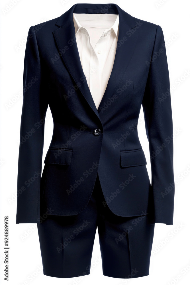 Classic Navy Blue Womens Suit Classic Navy Blue Womens Suit