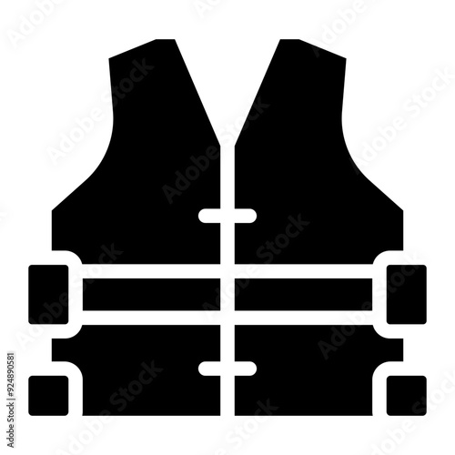 Safety vest icon
