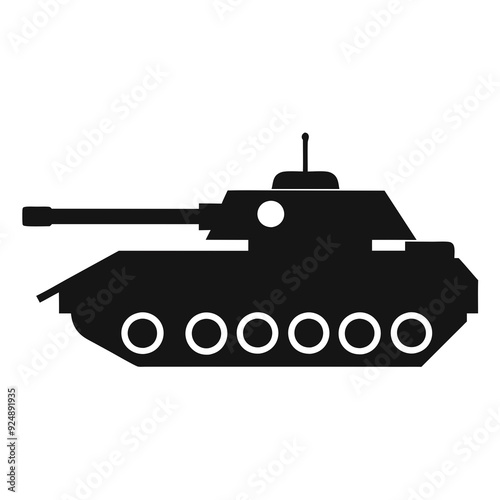 tank isolated on white