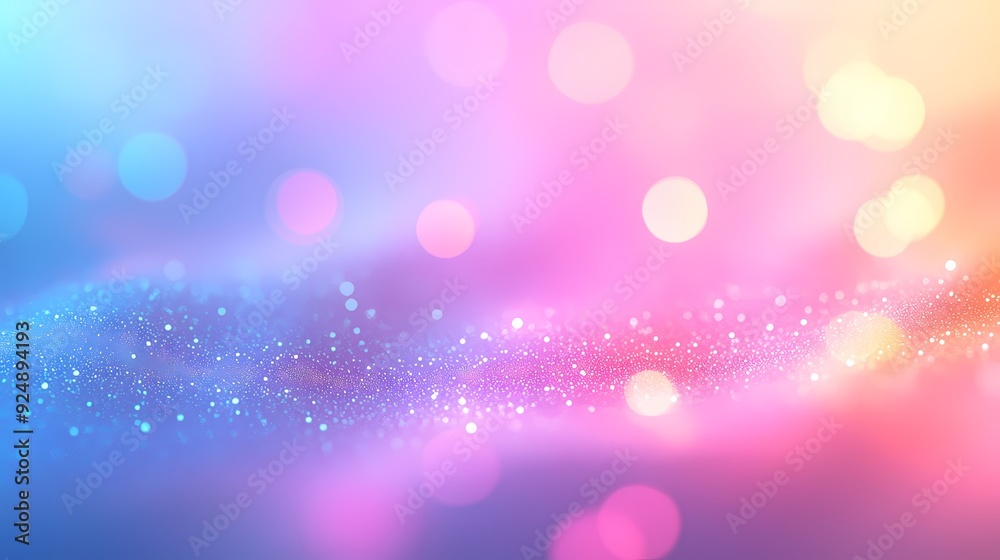 Metallic Gradient Bokeh blurry illumination, pastel colors, 3D illustration style, Generative AI illustration Metallic Gradient Bokeh blurry illumination, pastel colors, 3D illustration style, Generative AI illustration
