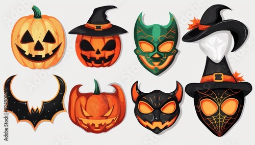 Halloween Masks and Props 