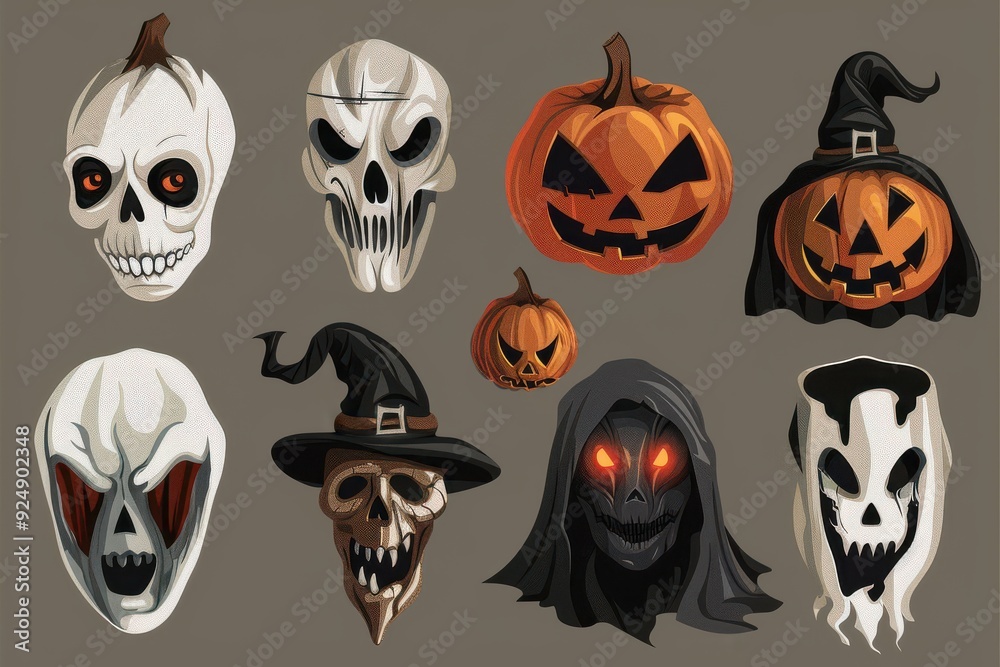 Halloween Masks and Props Halloween Masks and Props