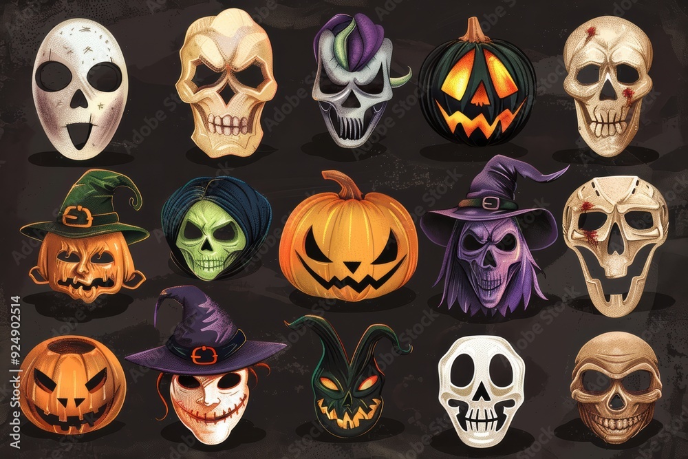 Halloween Masks and Props Halloween Masks and Props