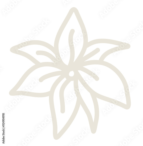 Beige linear icons representing spa beauty services, relax, skincare and wellness. Beauty services