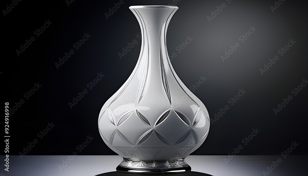 Design (3) Elegant Decanter: Create a sophisticated decanter with a broad base and a tapered neck, featuring a faceted design. Design (3) Elegant Decanter: Create a sophisticated decanter with a broad base and a tapered neck, featuring a faceted design.