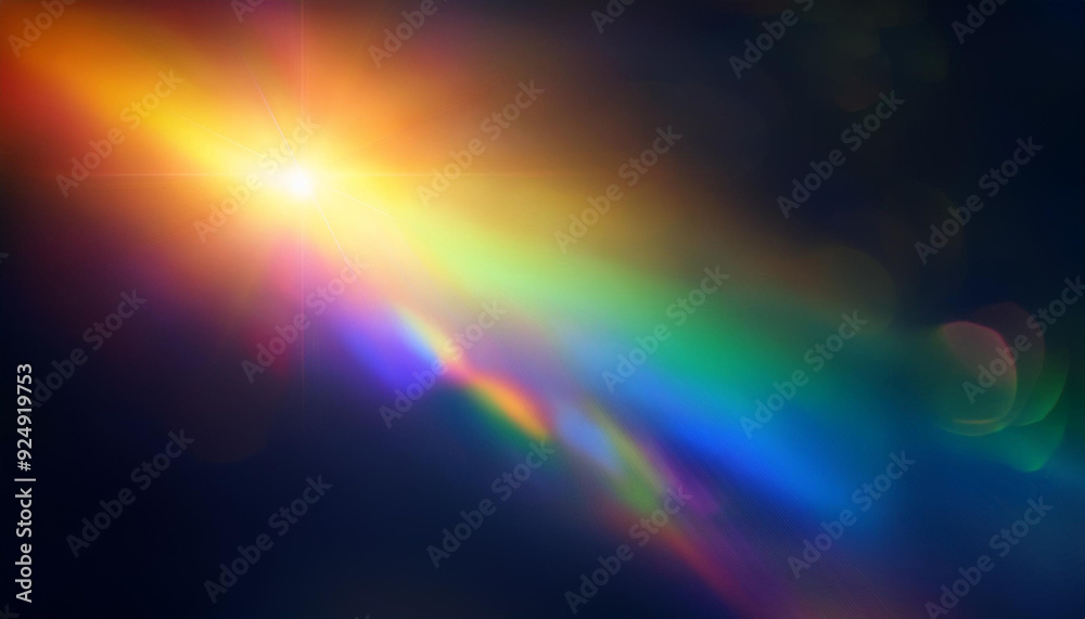 Abstract Vibrant Spectrum. Blurred Rainbow of Dynamic Light Streaks and Soft Glows on a Dark Background, Energy Movement Mystical Atmosphere. Banner Poster Background Wallpaper With Copy Space Abstract Vibrant Spectrum. Blurred Rainbow of Dynamic Light Streaks and Soft Glows on a Dark Background, Energy Movement Mystical Atmosphere. Banner Poster Background Wallpaper With Copy Space