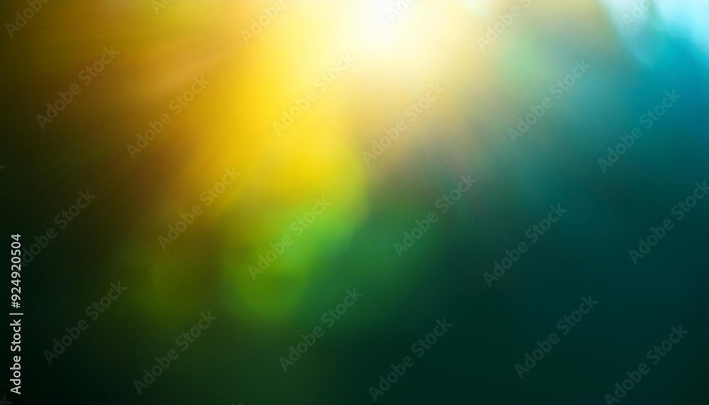 Abstract Soft Gradient Background. Serene Blend of Green Yellow Orange Hues with Gentle Light Rays and a Subtle Blue Reflection Tranquil Dreamy Atmosphere. Banner Poster Background Wallpaper with Copy Abstract Soft Gradient Background. Serene Blend of Green Yellow Orange Hues with Gentle Light Rays and a Subtle Blue Reflection Tranquil Dreamy Atmosphere. Banner Poster Background Wallpaper with Copy