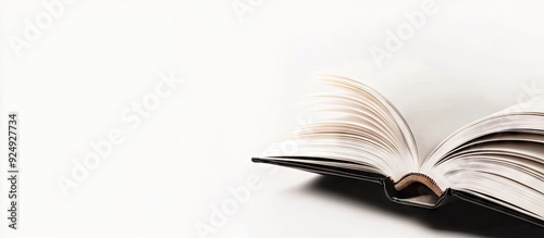 Close up of a book with boo...