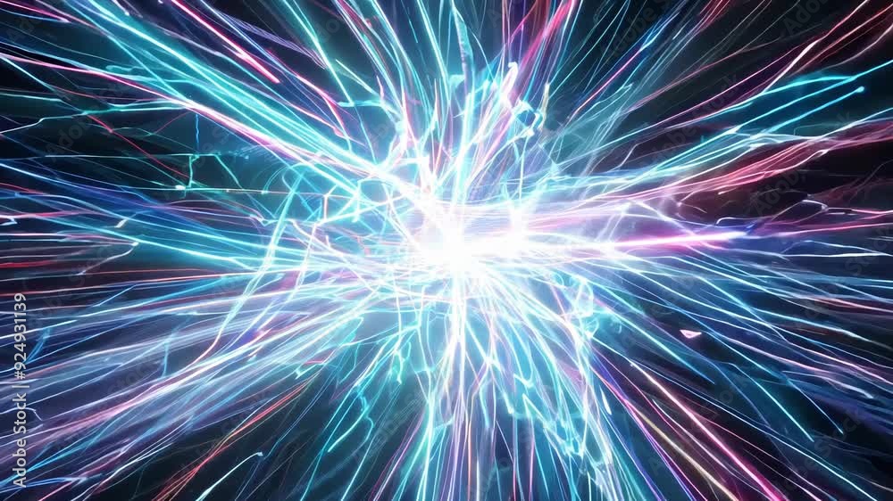 Abstract Light Explosion Abstract Light Explosion