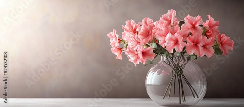 Glass vase filled with love...