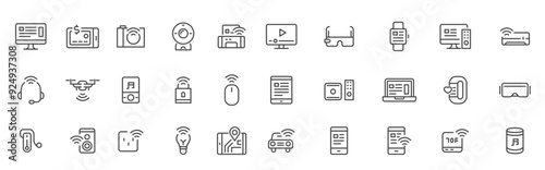 smart device icon set