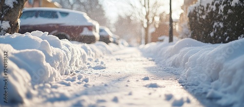 When should you remove snow...