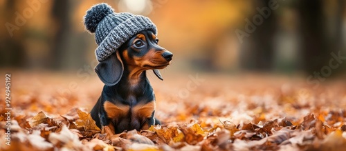 Dachshund puppy in a cozy h...