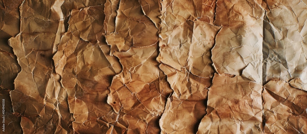 aged brown paper. with copy space image. Place for adding text or design