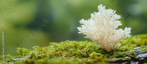 A white fungus that appears...