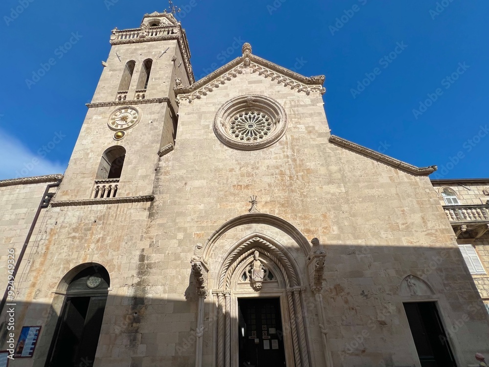 Cathedral of St. Mark in Korcula, Croatia Cathedral of St. Mark in Korcula, Croatia