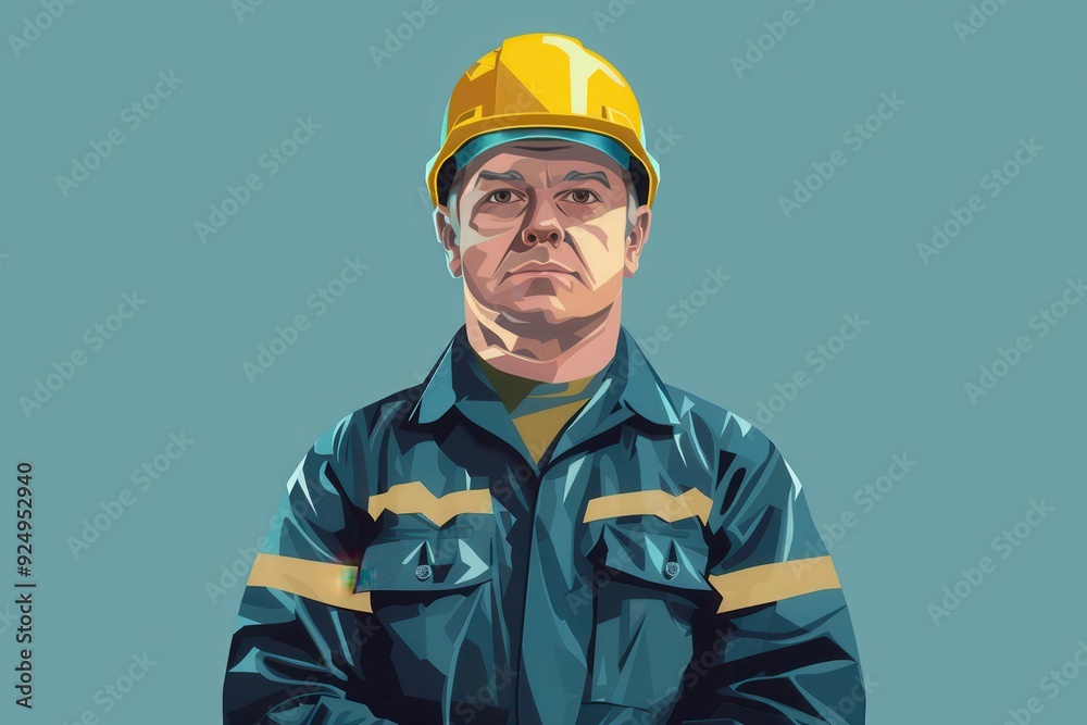 Worker Uniform labor day Worker Uniform labor day