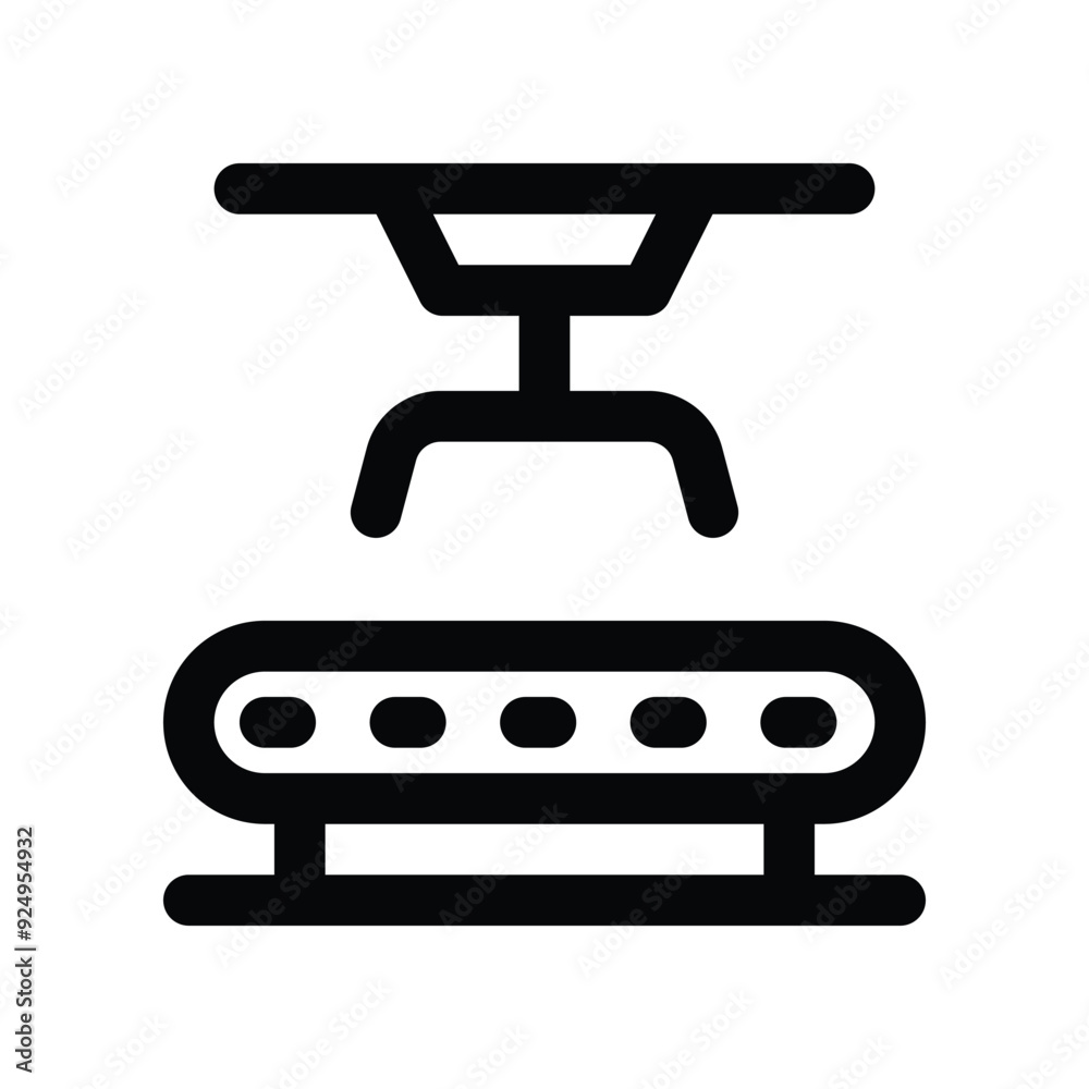 automation icon. vector line icon for your website, mobile, presentation, and logo design. automation icon. vector line icon for your website, mobile, presentation, and logo design.