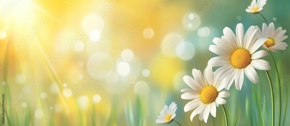 Daisies in Sunlit Meadow Daisies in Sunlit Meadow