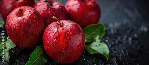 crimson apple. with copy sp...