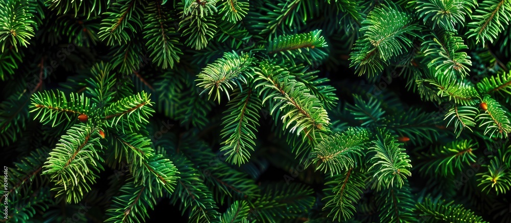 Green Christmas background with a fabric texture New Year background. with copy space image. Place for adding text or design Green Christmas background with a fabric texture New Year background. with copy space image. Place for adding text or design